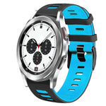 Cinturino in silicone bicolore da 20 mm, For Samsung Galaxy Watch 4 Classic 42mm