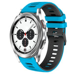 Cinturino in silicone bicolore da 20 mm, For Samsung Galaxy Watch 4 Classic 42mm