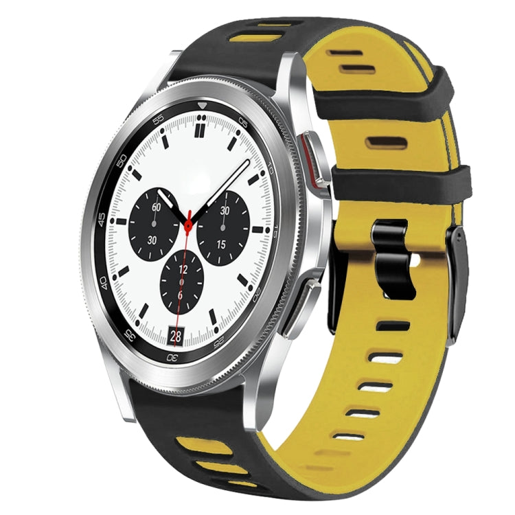 Cinturino in silicone bicolore da 20 mm, For Samsung Galaxy Watch 4 Classic 42mm