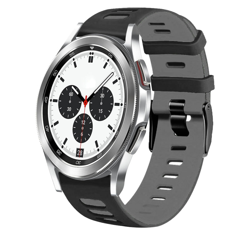 Cinturino in silicone bicolore da 20 mm, For Samsung Galaxy Watch 4 Classic 42mm