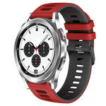 Cinturino in silicone bicolore da 20 mm, For Samsung Galaxy Watch 4 Classic 42mm