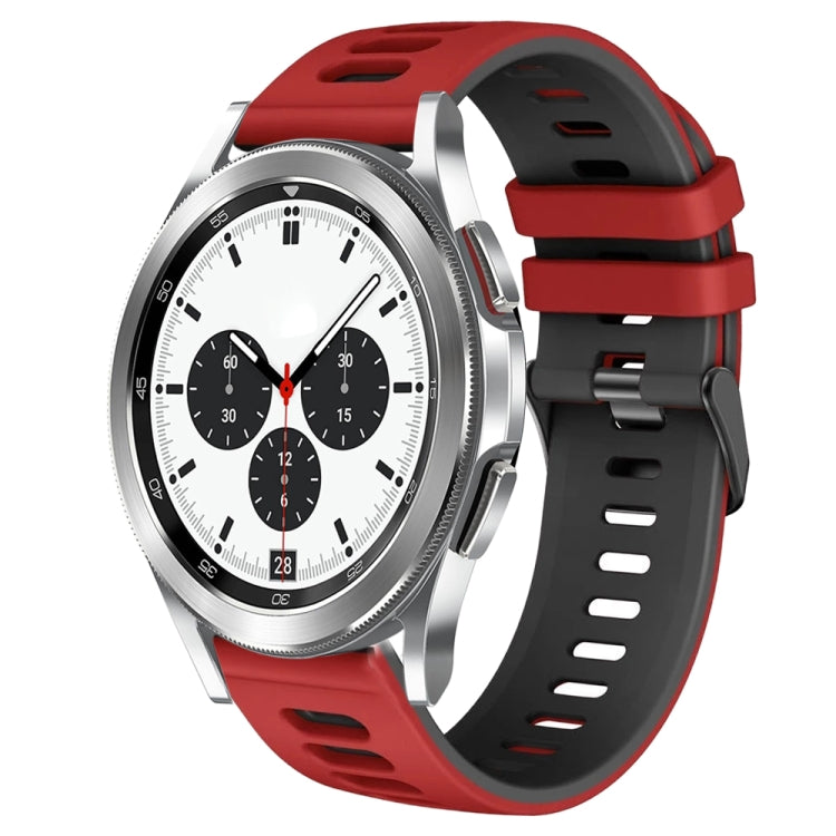 Cinturino in silicone bicolore da 20 mm, For Samsung Galaxy Watch 4 Classic 42mm