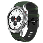 Cinturino in silicone bicolore da 20 mm, For Samsung Galaxy Watch 4 Classic 42mm