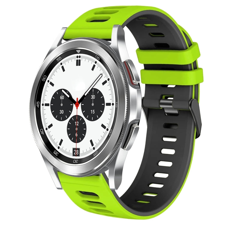 Cinturino in silicone bicolore da 20 mm, For Samsung Galaxy Watch 4 Classic 42mm