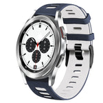 Cinturino in silicone bicolore da 20 mm, For Samsung Galaxy Watch 4 Classic 42mm