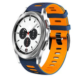 Cinturino in silicone bicolore da 20 mm, For Samsung Galaxy Watch 4 Classic 42mm