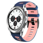 Cinturino in silicone bicolore da 20 mm, For Samsung Galaxy Watch 4 Classic 42mm