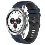 Cinturino in silicone bicolore da 20 mm, For Samsung Galaxy Watch 4 Classic 42mm
