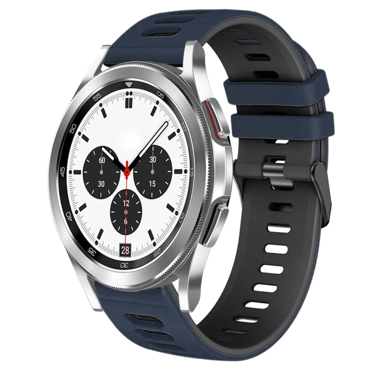 Cinturino in silicone bicolore da 20 mm, For Samsung Galaxy Watch 4 Classic 42mm