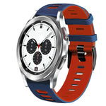Cinturino in silicone bicolore da 20 mm, For Samsung Galaxy Watch 4 Classic 42mm