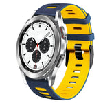 Cinturino in silicone bicolore da 20 mm, For Samsung Galaxy Watch 4 Classic 42mm