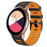 Cinturino in silicone bicolore da 20 mm, For Samsung Galaxy Watch Active 2
