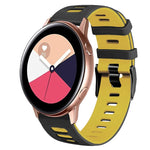 Cinturino in silicone bicolore da 20 mm, For Samsung Galaxy Watch Active 2