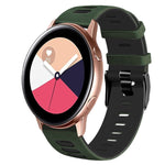 Cinturino in silicone bicolore da 20 mm, For Samsung Galaxy Watch Active 2