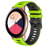 Cinturino in silicone bicolore da 20 mm, For Samsung Galaxy Watch Active 2