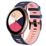 Cinturino in silicone bicolore da 20 mm, For Samsung Galaxy Watch Active 2