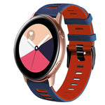 Cinturino in silicone bicolore da 20 mm, For Samsung Galaxy Watch Active 2