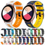 Cinturino in silicone bicolore da 20 mm, For Samsung Galaxy Watch Active 2