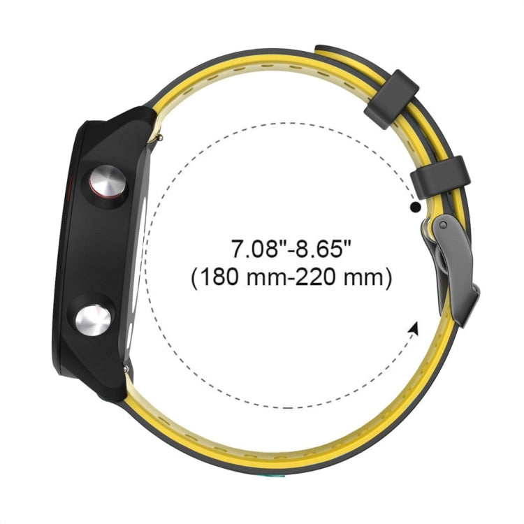 Cinturino in silicone bicolore da 20 mm, For Samsung Galaxy Watch Active 2