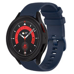 Cinturino in silicone tinta unita scozzese da 20 mm, For Samsung Galaxy Watch5  40mm, For Samsung Galaxy Watch5  44mm