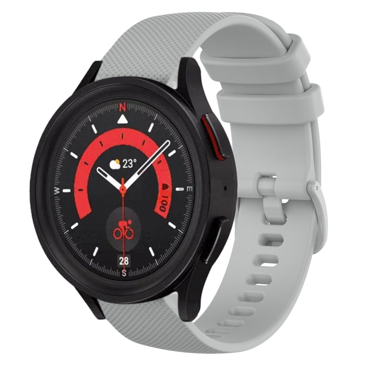 Cinturino in silicone tinta unita scozzese da 20 mm, For Samsung Galaxy Watch5  40mm, For Samsung Galaxy Watch5  44mm