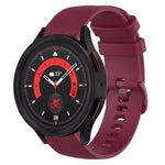 Cinturino in silicone tinta unita scozzese da 20 mm, For Samsung Galaxy Watch5  40mm, For Samsung Galaxy Watch5  44mm