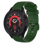 Cinturino in silicone tinta unita scozzese da 20 mm, For Samsung Galaxy Watch5  40mm, For Samsung Galaxy Watch5  44mm
