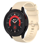 Cinturino in silicone tinta unita scozzese da 20 mm, For Samsung Galaxy Watch5  40mm, For Samsung Galaxy Watch5  44mm