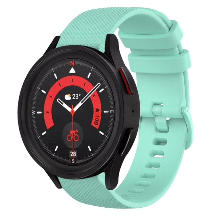 Cinturino in silicone tinta unita scozzese da 20 mm, For Samsung Galaxy Watch5  40mm, For Samsung Galaxy Watch5  44mm