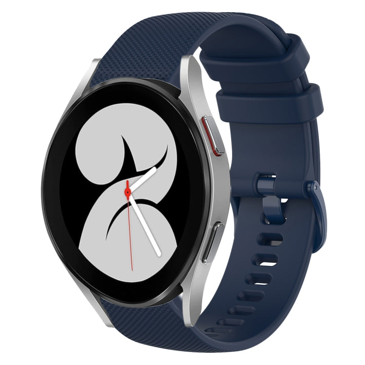 Cinturino in silicone tinta unita scozzese da 20 mm, For Samsung Galaxy Watch5 Pro 45mm, For Samsung Galaxy Watch4 40mm