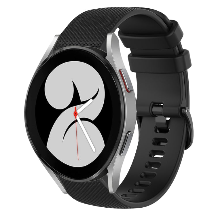 Cinturino in silicone tinta unita scozzese da 20 mm, For Samsung Galaxy Watch5 Pro 45mm, For Samsung Galaxy Watch4 40mm