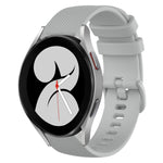 Cinturino in silicone tinta unita scozzese da 20 mm, For Samsung Galaxy Watch5 Pro 45mm, For Samsung Galaxy Watch4 40mm
