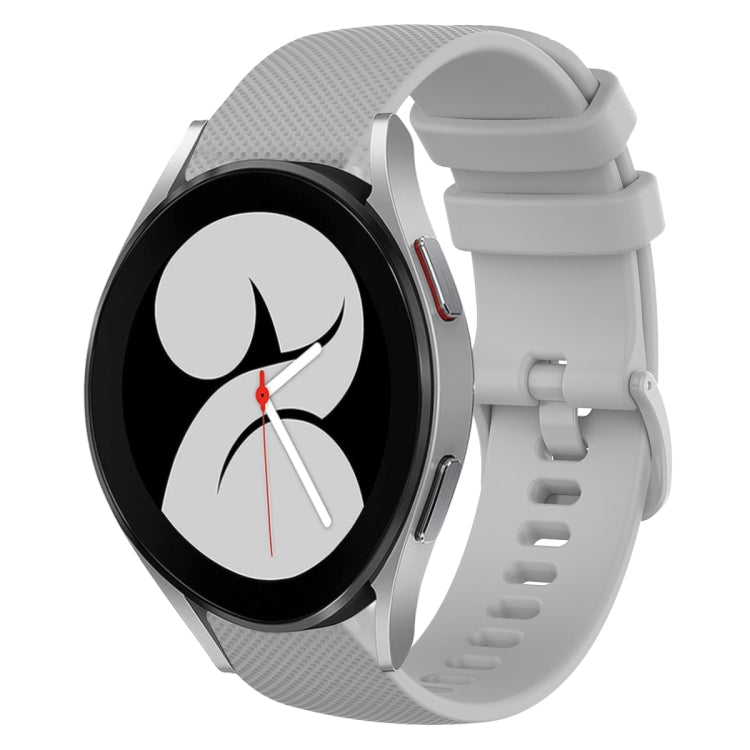 Cinturino in silicone tinta unita scozzese da 20 mm, For Samsung Galaxy Watch5 Pro 45mm, For Samsung Galaxy Watch4 40mm