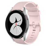 Cinturino in silicone tinta unita scozzese da 20 mm, For Samsung Galaxy Watch5 Pro 45mm, For Samsung Galaxy Watch4 40mm