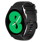 Cinturino in silicone tinta unita scozzese da 20 mm, For Samsung Galaxy Watch4 44mm, For Samsung Galaxy Watch4 Classic 46mm