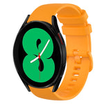 Cinturino in silicone tinta unita scozzese da 20 mm, For Samsung Galaxy Watch4 44mm, For Samsung Galaxy Watch4 Classic 46mm