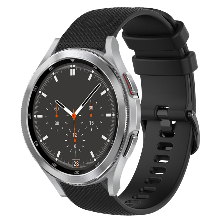 Cinturino in silicone tinta unita scozzese da 20 mm, For Samsung Galaxy Watch4 44mm, For Samsung Galaxy Watch4 Classic 46mm