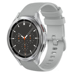 Cinturino in silicone tinta unita scozzese da 20 mm, For Samsung Galaxy Watch4 44mm, For Samsung Galaxy Watch4 Classic 46mm