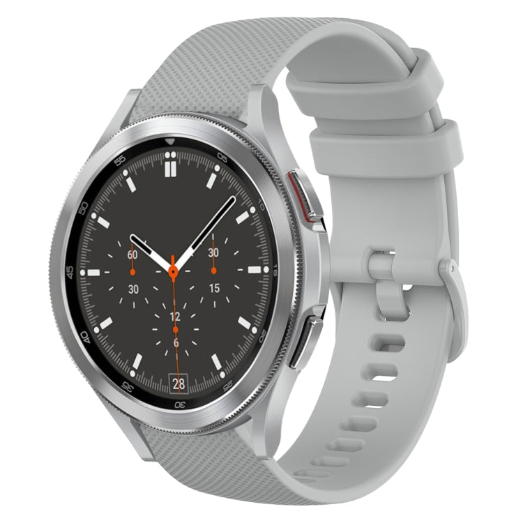 Cinturino in silicone tinta unita scozzese da 20 mm, For Samsung Galaxy Watch4 44mm, For Samsung Galaxy Watch4 Classic 46mm