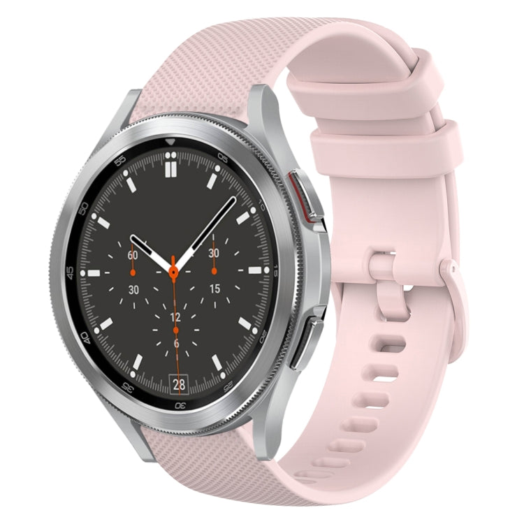 Cinturino in silicone tinta unita scozzese da 20 mm, For Samsung Galaxy Watch4 44mm, For Samsung Galaxy Watch4 Classic 46mm