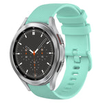 Cinturino in silicone tinta unita scozzese da 20 mm, For Samsung Galaxy Watch4 44mm, For Samsung Galaxy Watch4 Classic 46mm
