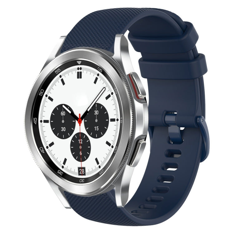 Cinturino in silicone tinta unita scozzese da 20 mm, For Samsung Galaxy Watch4 Classic 42mm, For Samsung Galaxy Watch Active 2