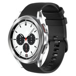 Cinturino in silicone tinta unita scozzese da 20 mm, For Samsung Galaxy Watch4 Classic 42mm, For Samsung Galaxy Watch Active 2