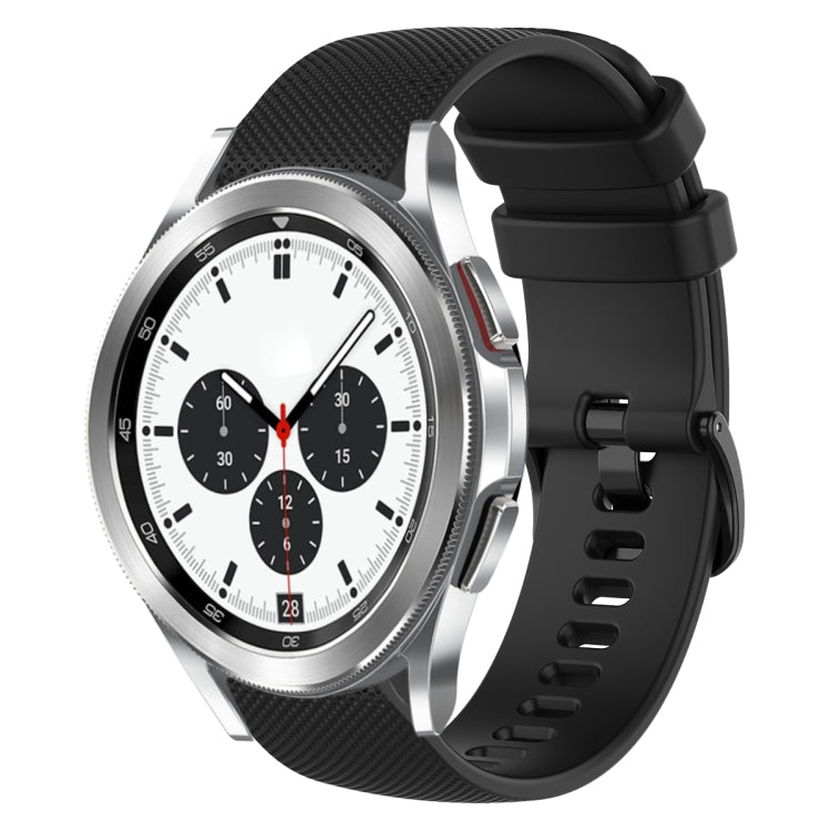 Cinturino in silicone tinta unita scozzese da 20 mm, For Samsung Galaxy Watch4 Classic 42mm, For Samsung Galaxy Watch Active 2