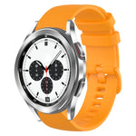 Cinturino in silicone tinta unita scozzese da 20 mm, For Samsung Galaxy Watch4 Classic 42mm, For Samsung Galaxy Watch Active 2
