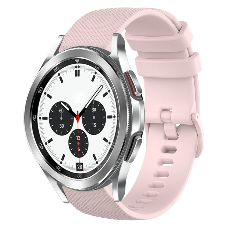 Cinturino in silicone tinta unita scozzese da 20 mm, For Samsung Galaxy Watch4 Classic 42mm, For Samsung Galaxy Watch Active 2