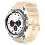 Cinturino in silicone tinta unita scozzese da 20 mm, For Samsung Galaxy Watch4 Classic 42mm, For Samsung Galaxy Watch Active 2
