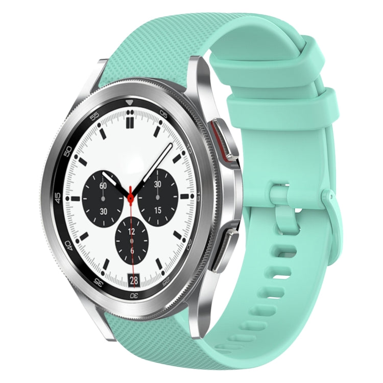 Cinturino in silicone tinta unita scozzese da 20 mm, For Samsung Galaxy Watch4 Classic 42mm, For Samsung Galaxy Watch Active 2