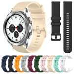 Cinturino in silicone tinta unita scozzese da 20 mm, For Samsung Galaxy Watch4 Classic 42mm, For Samsung Galaxy Watch Active 2