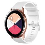 Cinturino in silicone tinta unita scozzese da 20 mm, For Samsung Galaxy Watch4 Classic 42mm, For Samsung Galaxy Watch Active 2
